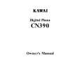KAWAI CN390 Instrukcja Obsługi