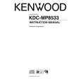 KENWOOD KDC-W8533 Instrukcja Obsługi