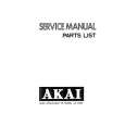 AKAI AA1050 Instrukcja Serwisowa