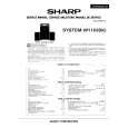 SHARP SYSTEMW11H Instrukcja Serwisowa