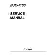 CANON BJC-4100 Instrukcja Serwisowa