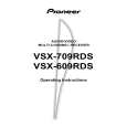 PIONEER VSX-609RDS/MYXJIEW Instrukcja Obsługi