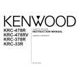 KENWOOD KRC-478RV Instrukcja Obsługi