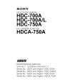 SONY HDC-750A Instrukcja Serwisowa