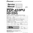 PIONEER PDP-433PG/TLDPKBR Instrukcja Serwisowa