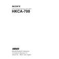 SONY HKCA-700 Instrukcja Serwisowa