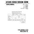 SONY LBTD505CD Instrukcja Serwisowa