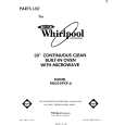 WHIRLPOOL RM255PXP0 Katalog Części