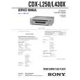 SONY CDX-L250 Instrukcja Obsługi