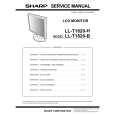 SHARP LL-T1820-H Instrukcja Serwisowa