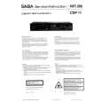 SABA CDP-11 Instrukcja Serwisowa