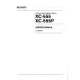 SONY XC555P Instrukcja Serwisowa