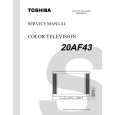 TOSHIBA 20AF43 Instrukcja Serwisowa