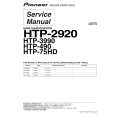 PIONEER HTP-2920/KUCXJ Instrukcja Serwisowa