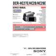 SONY DCR-HC28 LEVEL1 Instrukcja Serwisowa