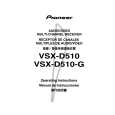 PIONEER VSX-D510(-G) Instrukcja Obsługi