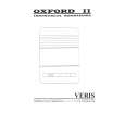 VERIS OXFORD II Instrukcja Serwisowa