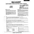 SHARP CDX9E Instrukcja Serwisowa