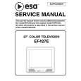 SYLVANIA EF427E Instrukcja Serwisowa