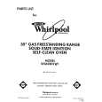 WHIRLPOOL SF365BEXN1 Katalog Części