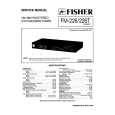 FISHER FM226/T Instrukcja Serwisowa