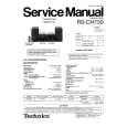 TECHNICS RSCH730 Instrukcja Serwisowa