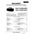 SHARP WQT238H/BK Instrukcja Serwisowa