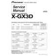 PIONEER X-GX3D/DFLXJ2 Instrukcja Serwisowa