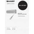 SHARP AHAP18CF Instrukcja Obsługi
