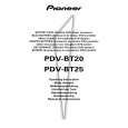 PIONEER PDV-BT25 Instrukcja Obsługi