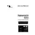NAKAMICHI 500 Instrukcja Serwisowa