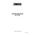 ZANUSSI ZL714W Instrukcja Obsługi