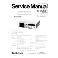 TECHNICS RSM258 Instrukcja Serwisowa