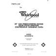WHIRLPOOL SF333PEPT0 Katalog Części