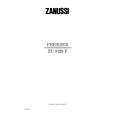 ZANUSSI ZU9120F Instrukcja Obsługi