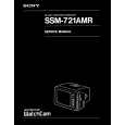 SONY SSM-721AMR Instrukcja Serwisowa