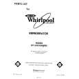 WHIRLPOOL ET16TKXMWR0 Katalog Części