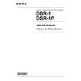 SONY DSR-1P Instrukcja Serwisowa