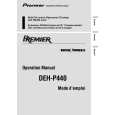 PIONEER DEH-P440/XM/UC Instrukcja Obsługi