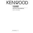 KENWOOD 104AR Instrukcja Obsługi
