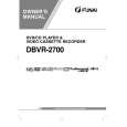 FUNAI DBVR-2700 Instrukcja Obsługi