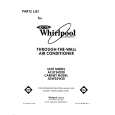 WHIRLPOOL ACU124XX0 Katalog Części