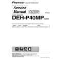 PIONEER DEH-P40MP/XU/EW5 Instrukcja Serwisowa