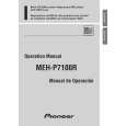 PIONEER MEH-P7100R Instrukcja Obsługi