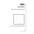 JUNO-ELECTROLUX JCK 550 E Instrukcja Obsługi
