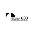 NAKAMICHI 630 Instrukcja Obsługi