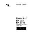 NAKAMICHI RX-303E Instrukcja Serwisowa