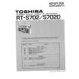 TOSHIBA RT-S702D Instrukcja Serwisowa