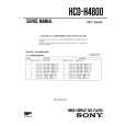 SONY HCDH4800 Instrukcja Serwisowa