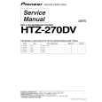 PIONEER HTZ-270DV/WLXJ Instrukcja Serwisowa